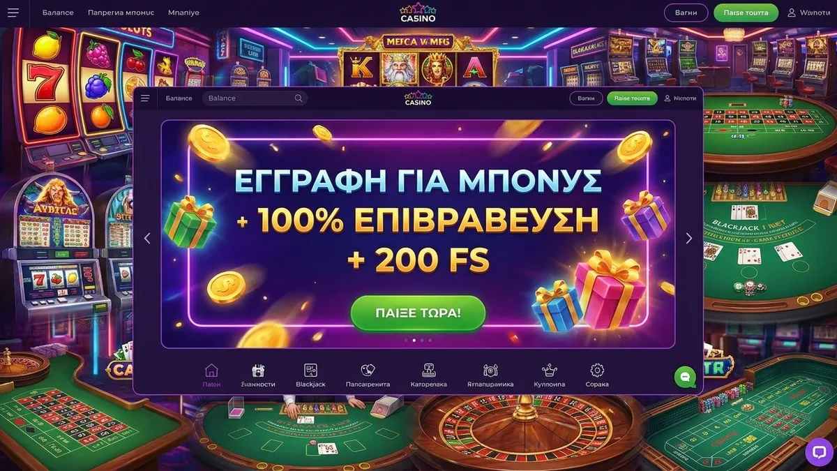 Εγγραφή με μπόνους